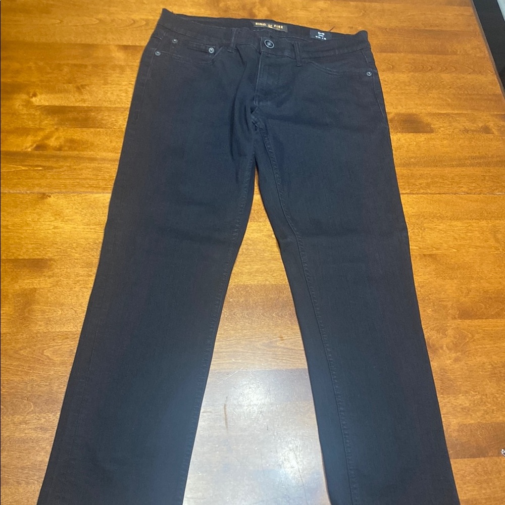 Ring of Fire Black Straight Jeans Never Worn